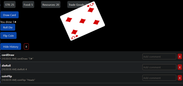 TTRPG Notepad screenshot